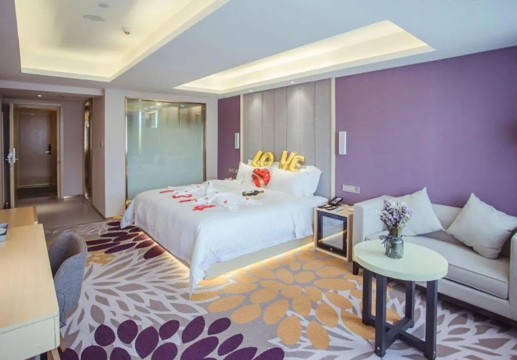 Bed in Lavande Hotels Jingshan Bus Station