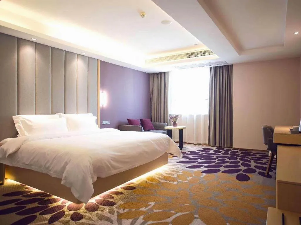 Bed in Lavande Hotels Jingshan Bus Station