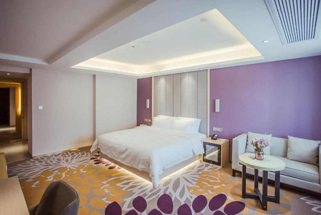 Bed in Lavande Hotels Jingshan Bus Station