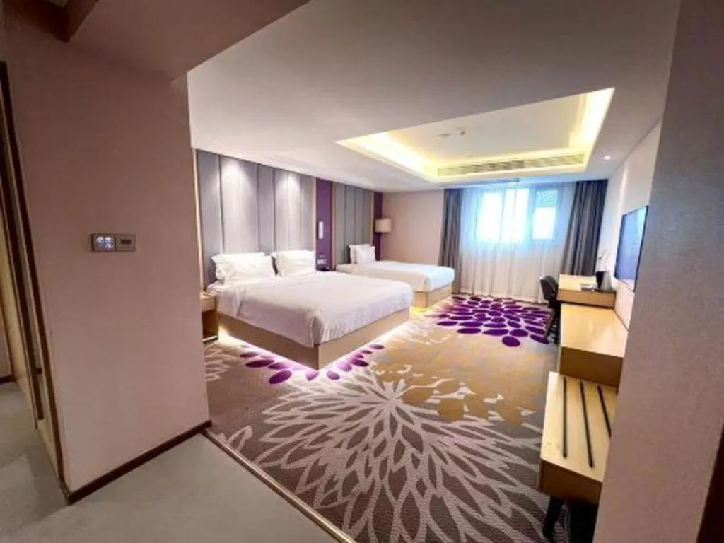 Bed in Lavande Hotels Jingshan Bus Station