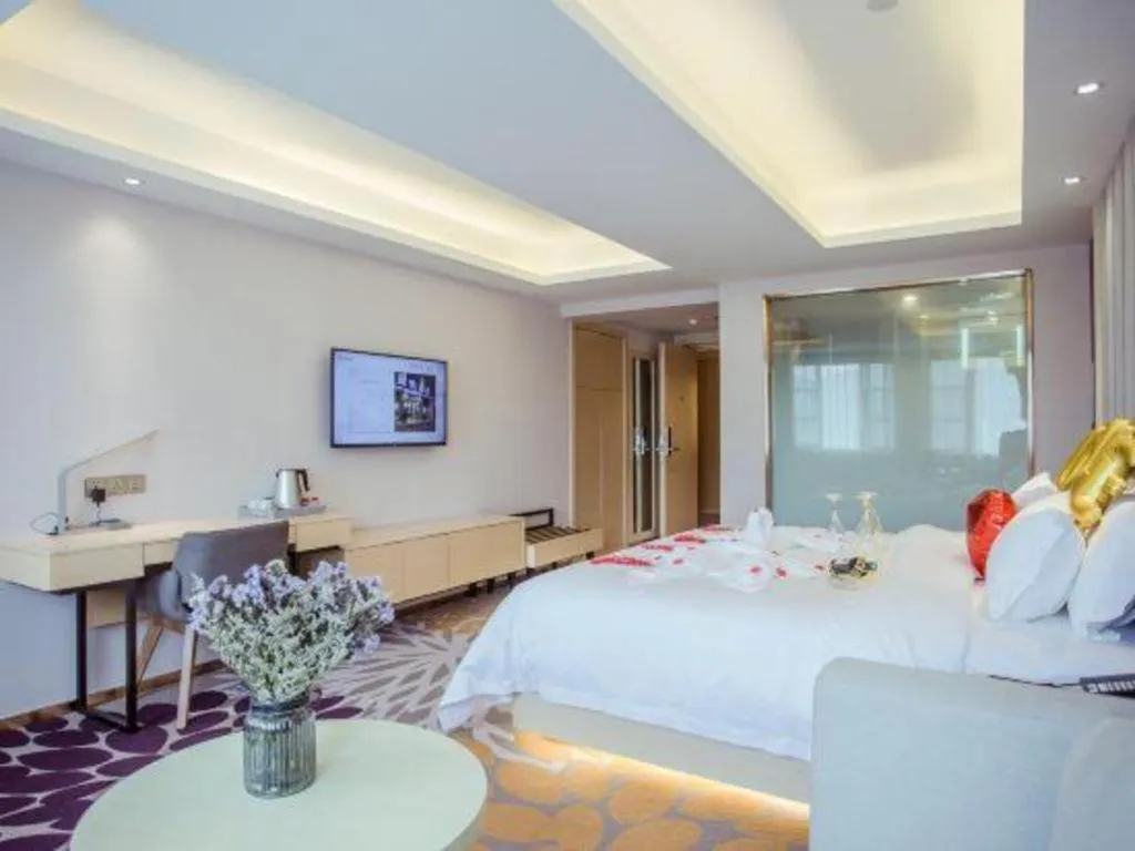 Bed in Lavande Hotels Jingshan Bus Station