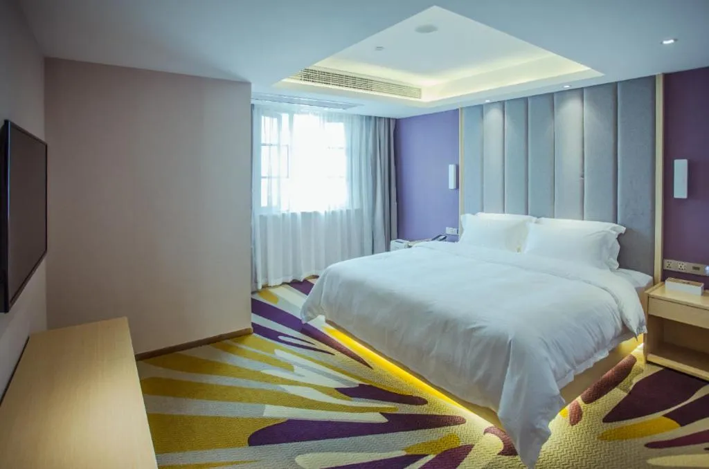 Bed in Lavande Hotels Jingshan Bus Station