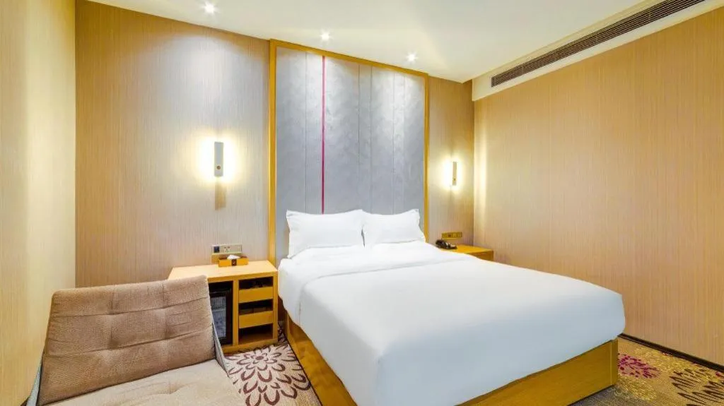 Bed in Lavande Hotel Xi'an 1st Fengcheng Road Municipal Library Metro Station