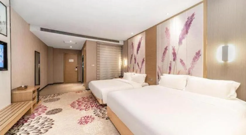 Bed in Lavande Hotel Xi'an 1st Fengcheng Road Municipal Library Metro Station