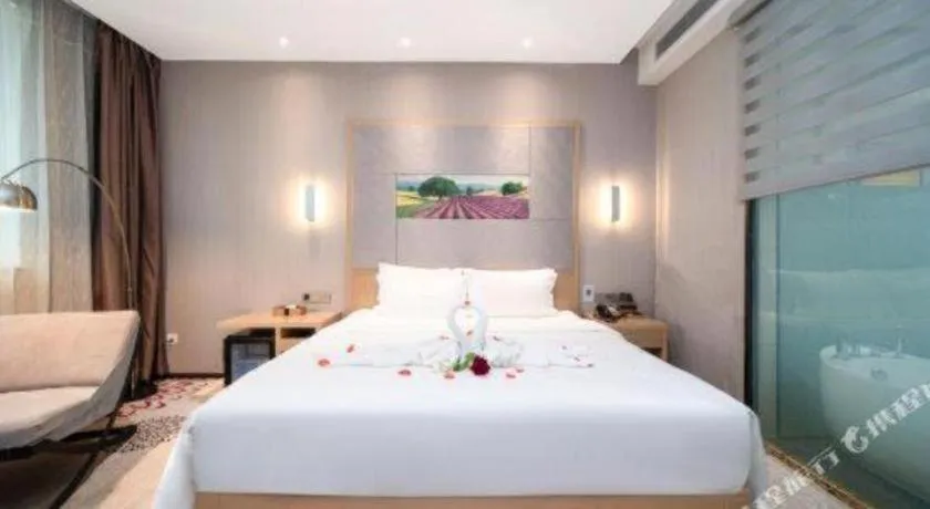 Bed in Lavande Hotel Xi'an 1st Fengcheng Road Municipal Library Metro Station