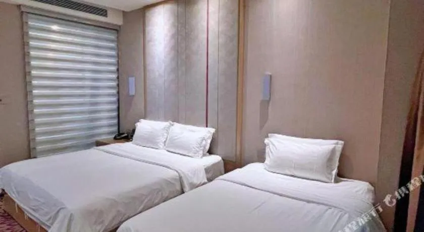 Bed in Lavande Hotel Xi'an 1st Fengcheng Road Municipal Library Metro Station