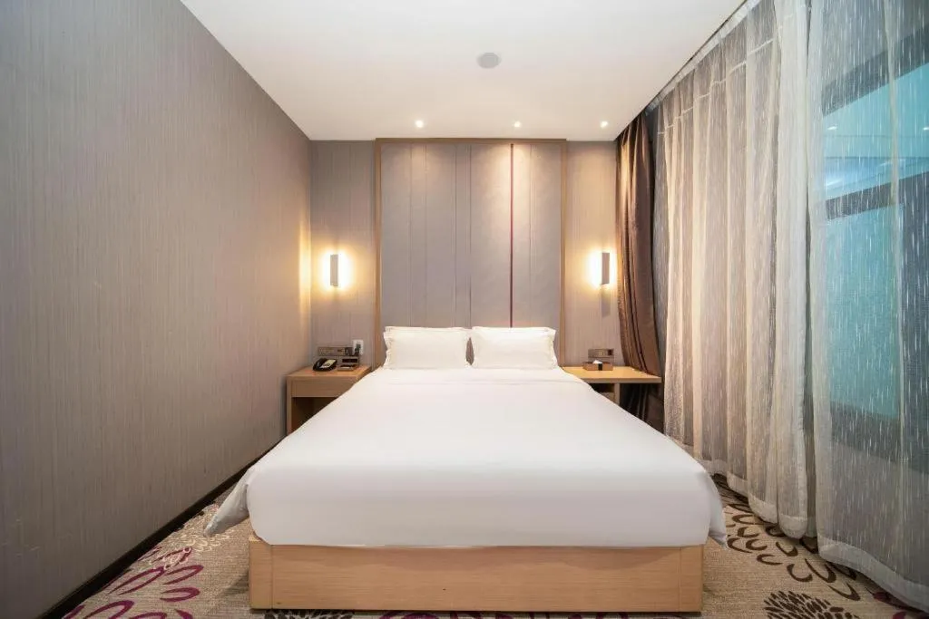 Bed in Lavande Hotel Xi'an 1st Fengcheng Road Municipal Library Metro Station