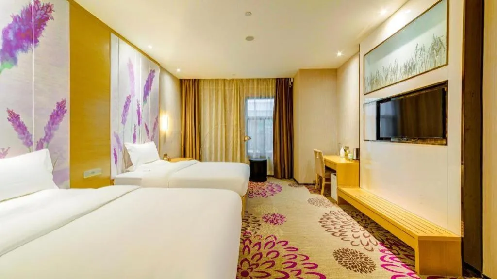 Bed in Lavande Hotel Xi'an 1st Fengcheng Road Municipal Library Metro Station