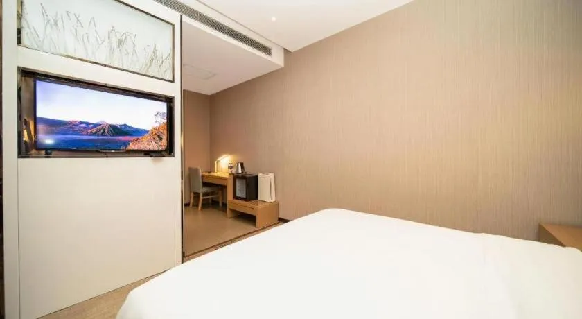 Bed in Lavande Hotel Xi'an 1st Fengcheng Road Municipal Library Metro Station