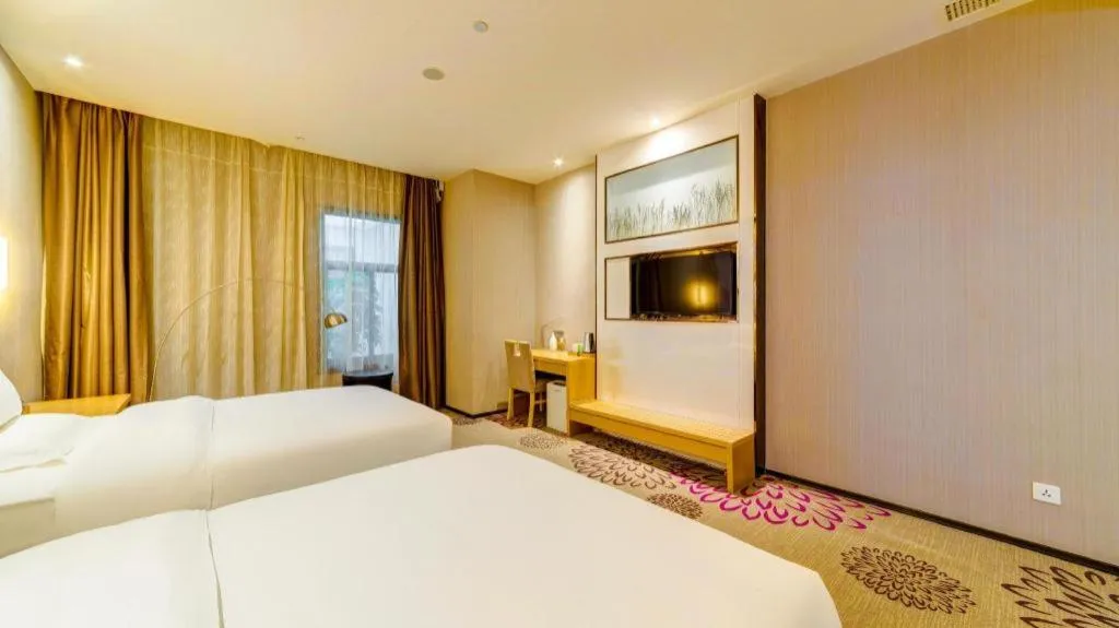 Bed in Lavande Hotel Xi'an 1st Fengcheng Road Municipal Library Metro Station