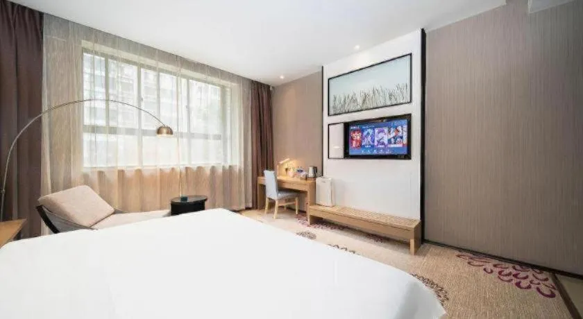 Bed in Lavande Hotel Xi'an 1st Fengcheng Road Municipal Library Metro Station