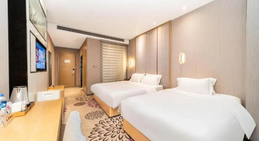 Bed in Lavande Hotel Xi'an 1st Fengcheng Road Municipal Library Metro Station