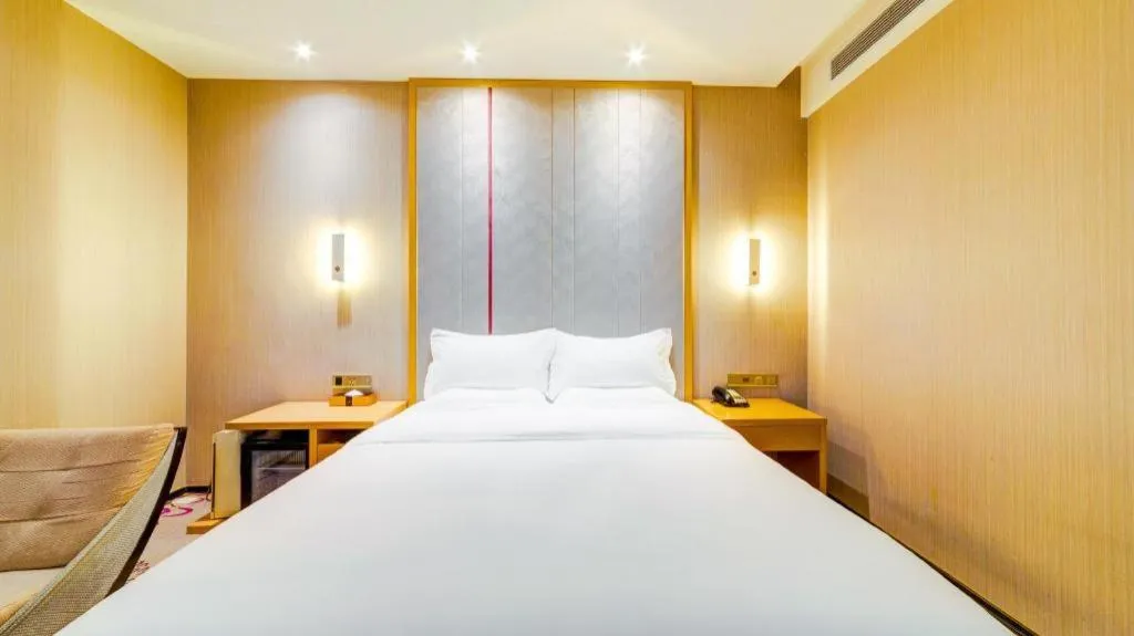 Bed in Lavande Hotel Xi'an 1st Fengcheng Road Municipal Library Metro Station