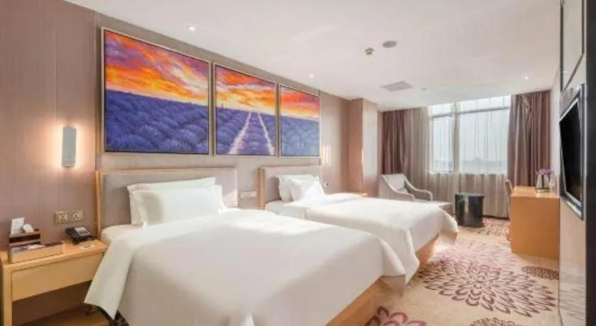 Bed in Lavande Hotels Guangzhou Jiahe Wanggang Metro Station Junhe Avenue
