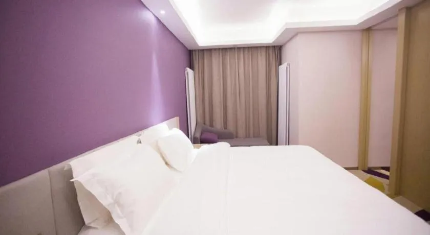 Bed in Lavande Hotels Harbin Railway Station Zhanqian Square