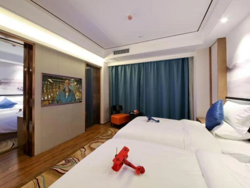 Bed in East Queen Hotel (Xi'an Beimen Metro Station)