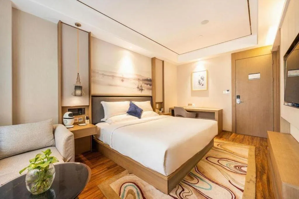 Bed in East Queen Hotel (Xi'an Beimen Metro Station)