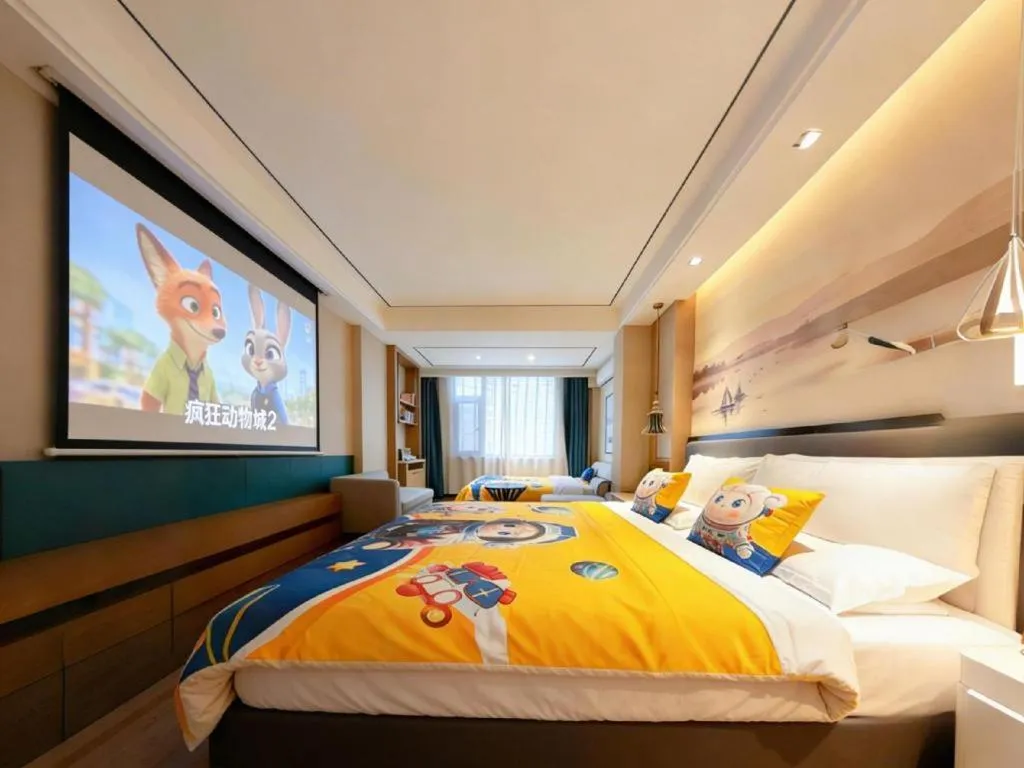 Bed in East Queen Hotel (Xi'an Beimen Metro Station)