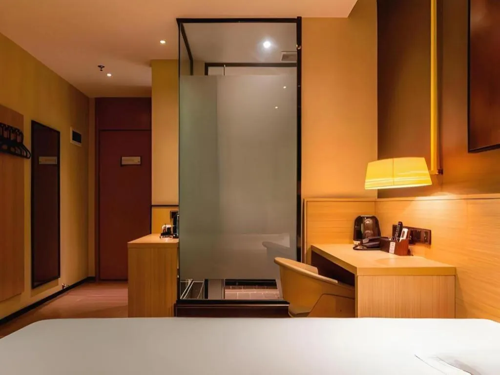 Bed in IU Hotel Kunming Jinma Bijifang Joy City