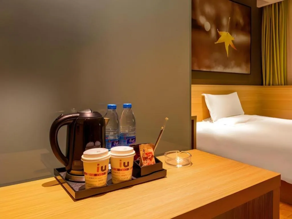 Bed in IU Hotel Kunming Jinma Bijifang Joy City