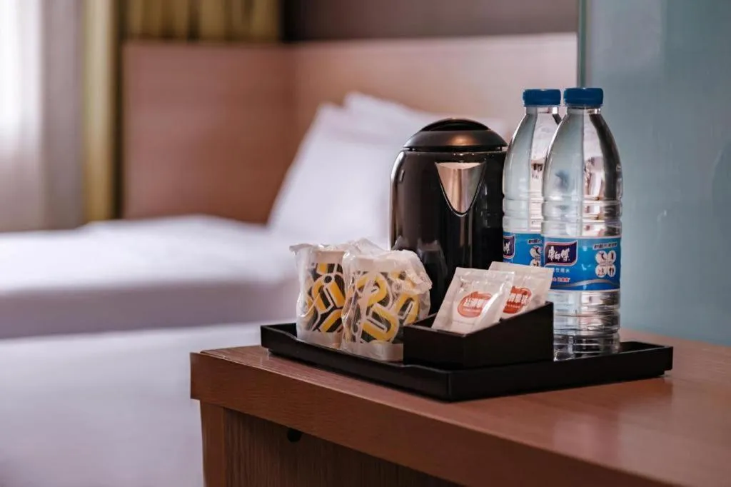 Bed in IU Hotel Kunming Jinma Bijifang Joy City