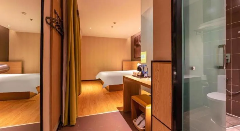 Bed in IU Hotel Kunming Jinma Bijifang Joy City