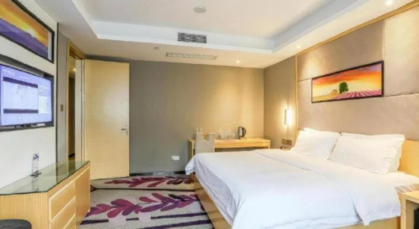 Bed in Lavande Hotels·Wuhan Fanhai CBD