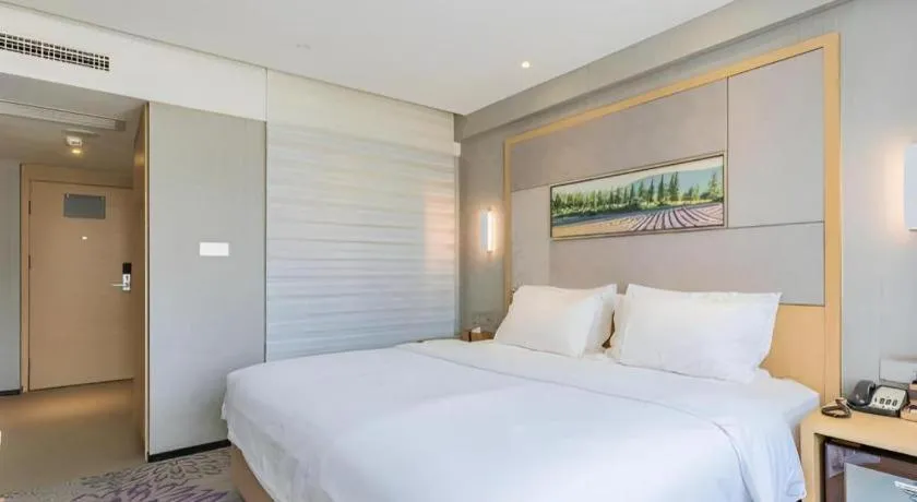 Bed in Lavande Hotels·Qingdao Wusi Square