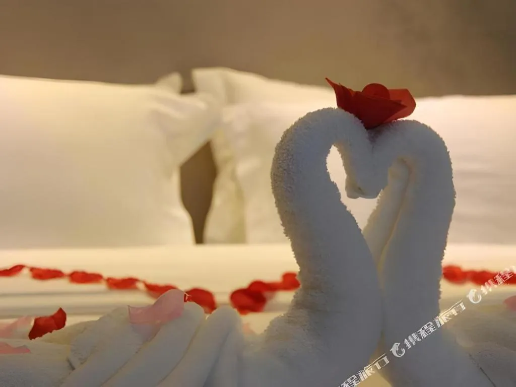 Bed in Lavande Hotels·Qingdao Wusi Square