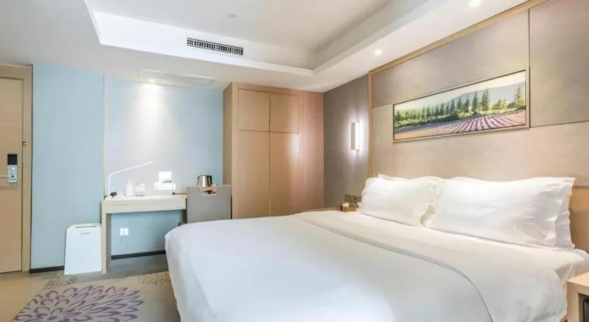 Bed in Lavande Hotels·Qingdao Wusi Square