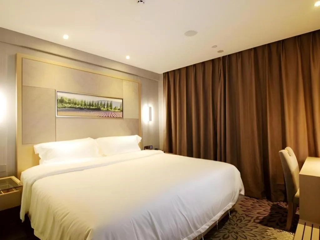 Bed in Lavande Hotels·Qingdao Wusi Square