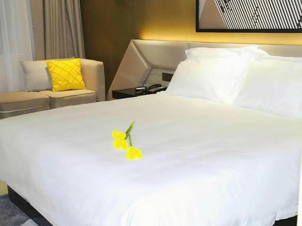 Bed in IU Hotels·Nanning Zoo Metro Station RT-Mart
