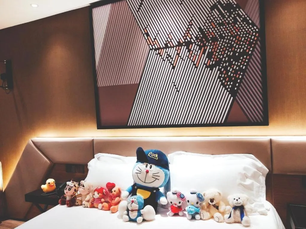 Bed in IU Hotels·Nanning Zoo Metro Station RT-Mart