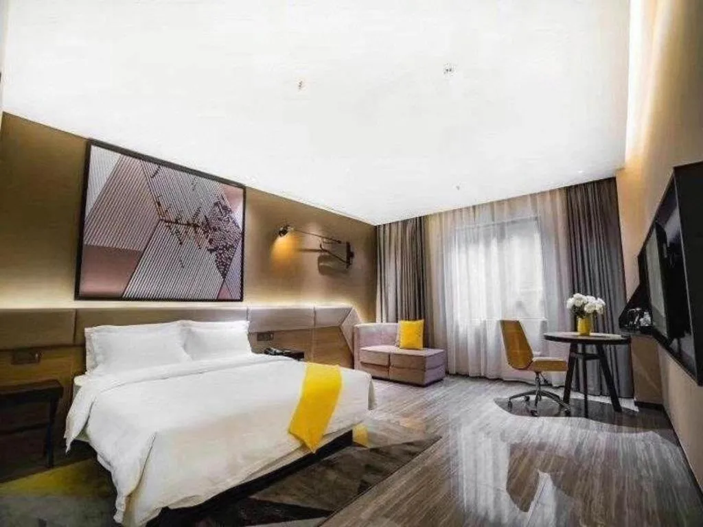 Bed in IU Hotels·Nanning Zoo Metro Station RT-Mart