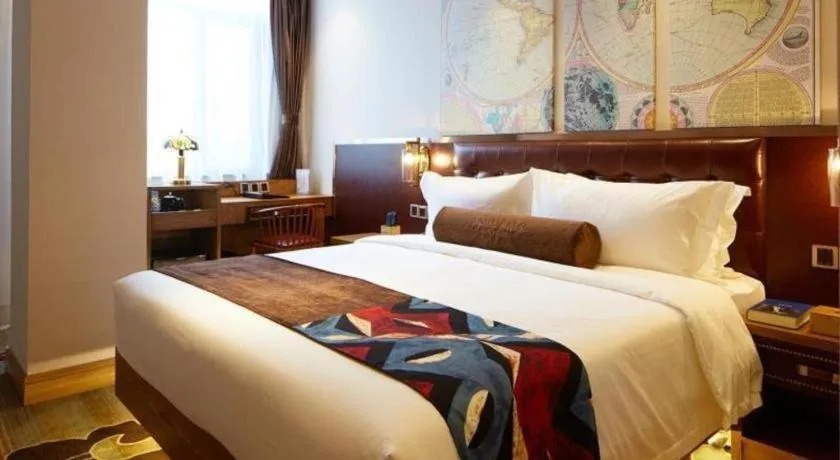 Bed in James Joyce Coffetel·Shanghai Zhuanqiao Wanda Plaza