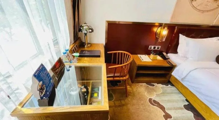 Bed in James Joyce Coffetel·Shanghai Zhuanqiao Wanda Plaza