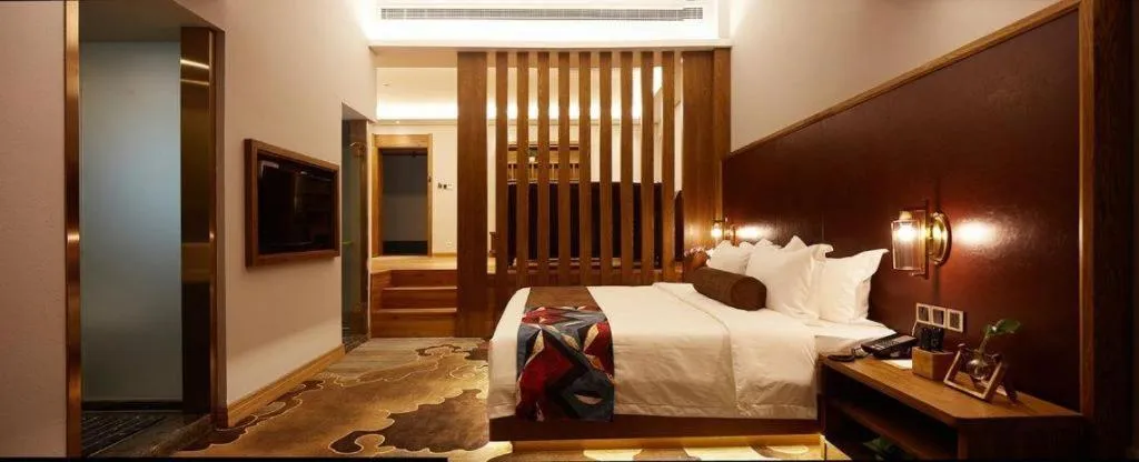 Bed in James Joyce Coffetel·Shanghai Zhuanqiao Wanda Plaza