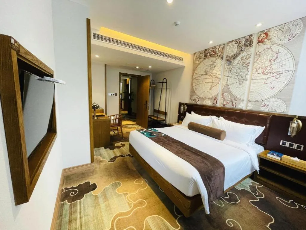 Bed in James Joyce Coffetel·Shanghai Zhuanqiao Wanda Plaza