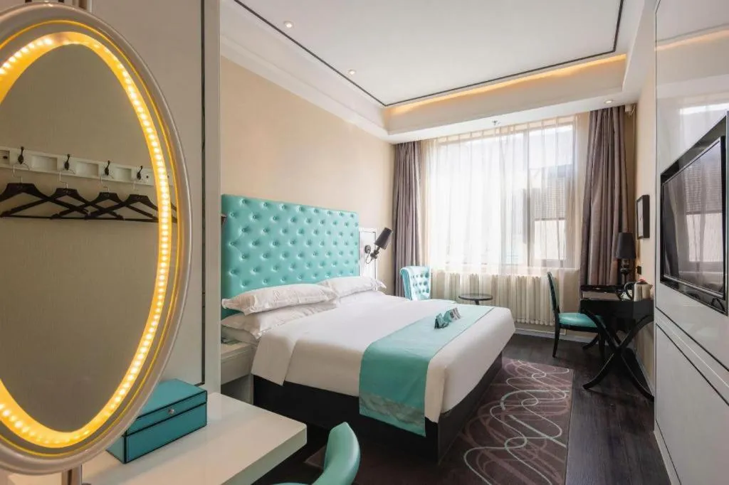 Bed in Xana Hotelle·JiNan Daminghu East Gate Shandong University