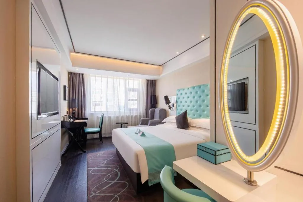 Bed in Xana Hotelle·JiNan Daminghu East Gate Shandong University