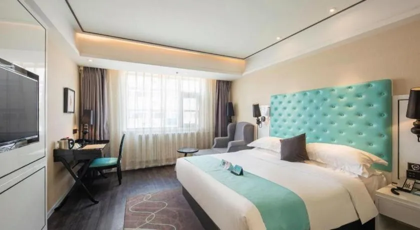 Bed in Xana Hotelle·JiNan Daminghu East Gate Shandong University