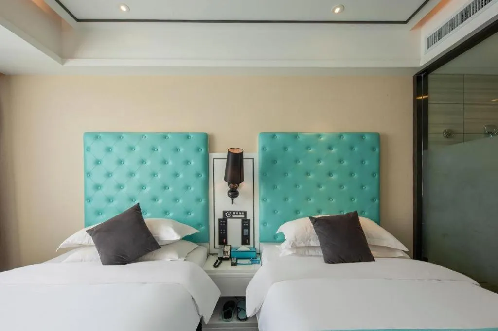 Bed in Xana Hotelle·JiNan Daminghu East Gate Shandong University