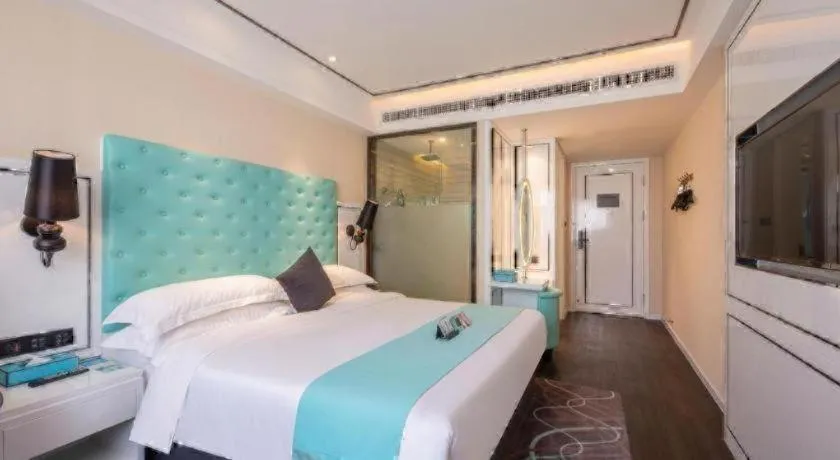 Bed in Xana Hotelle·JiNan Daminghu East Gate Shandong University