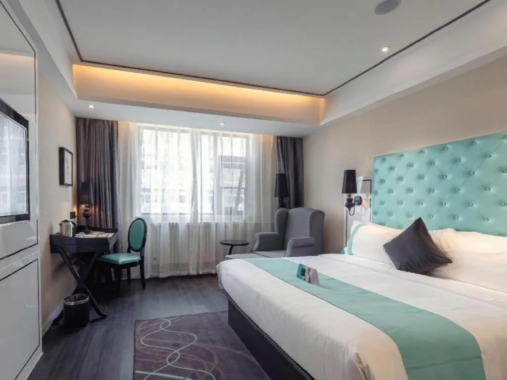 Bed in Xana Hotelle·JiNan Daminghu East Gate Shandong University