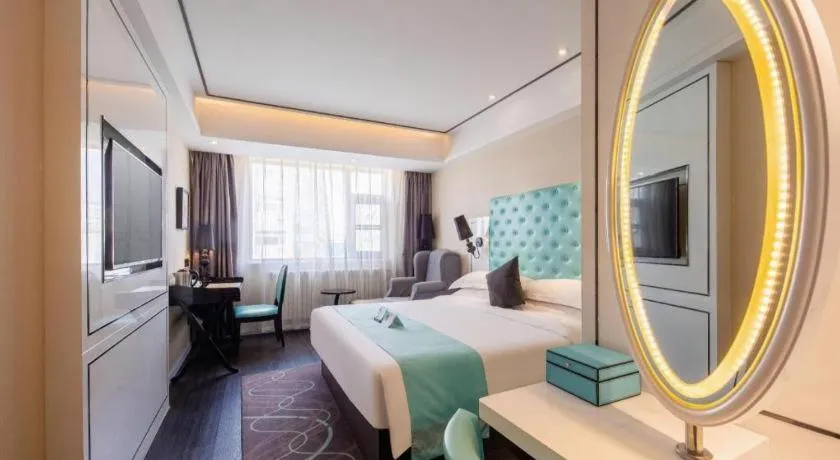 Bed in Xana Hotelle·JiNan Daminghu East Gate Shandong University