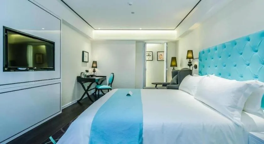 Bed in Xana Hotelle·JiNan Daminghu East Gate Shandong University