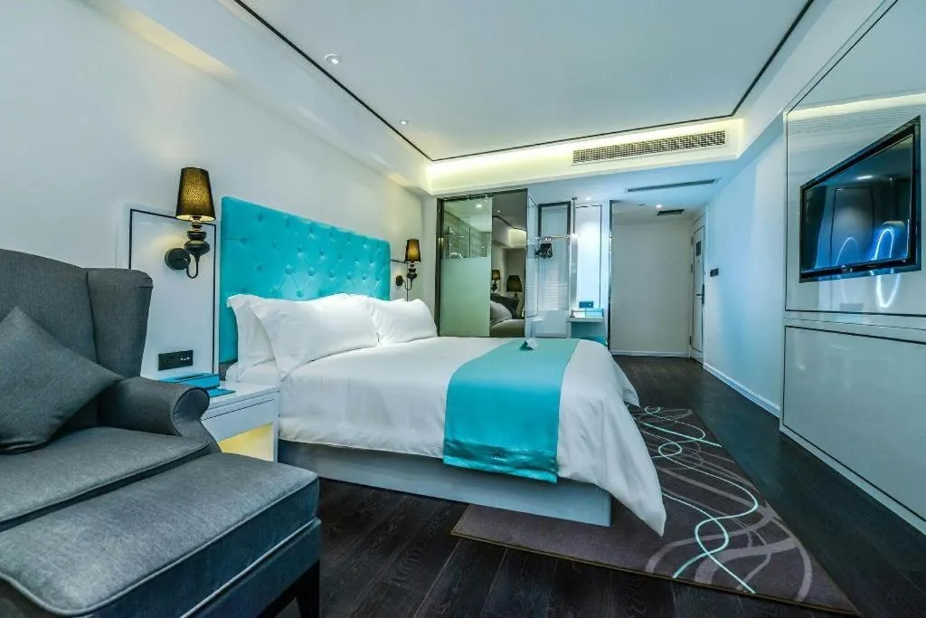 Bed in Xana Hotelle·JiNan Daminghu East Gate Shandong University