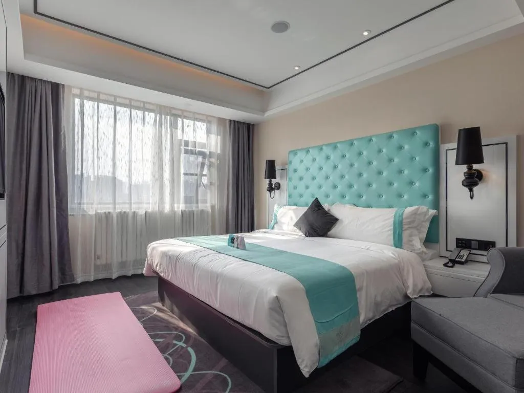 Bed in Xana Hotelle·JiNan Daminghu East Gate Shandong University