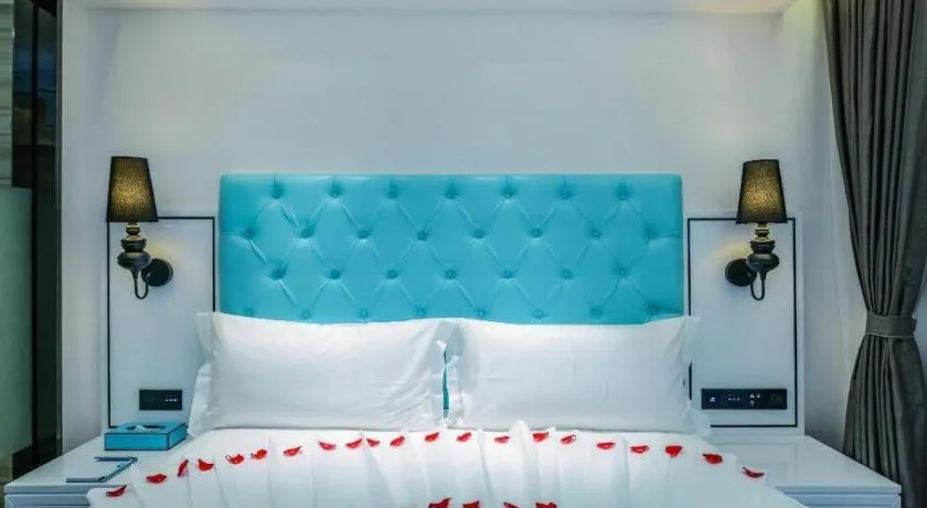 Bed in Xana Hotelle·JiNan Daminghu East Gate Shandong University