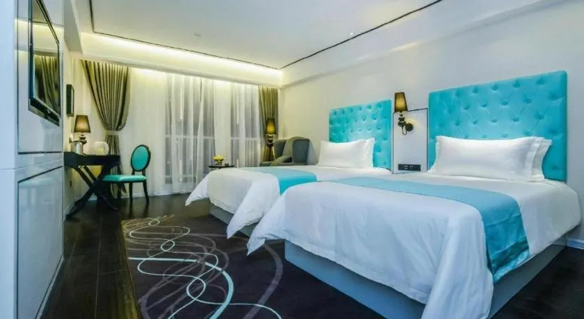 Bed in Xana Hotelle·JiNan Daminghu East Gate Shandong University